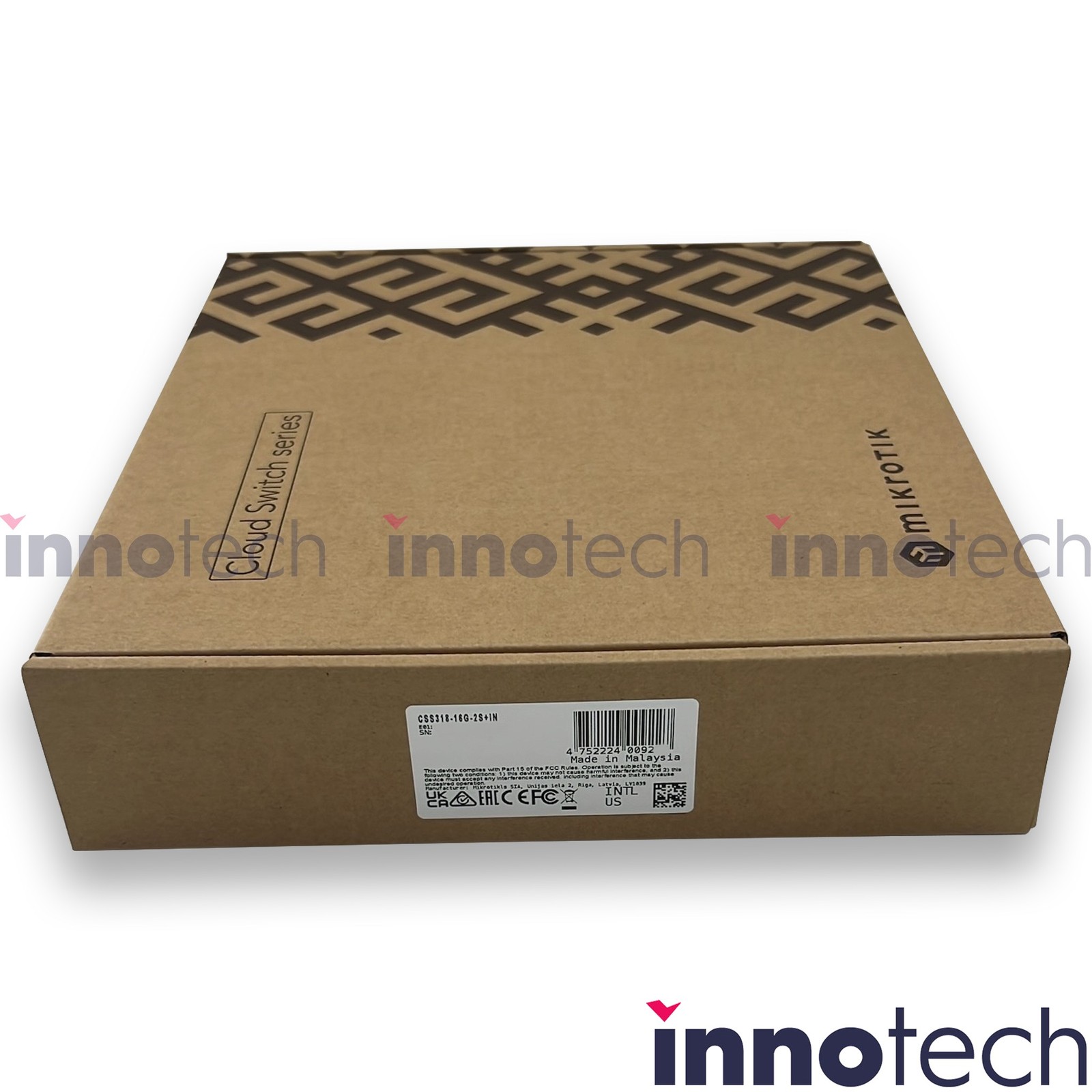 Mikrotik CSS318-16G-2S+IN Managed Network Switch, 16 Gigabit Ethernet Ports New