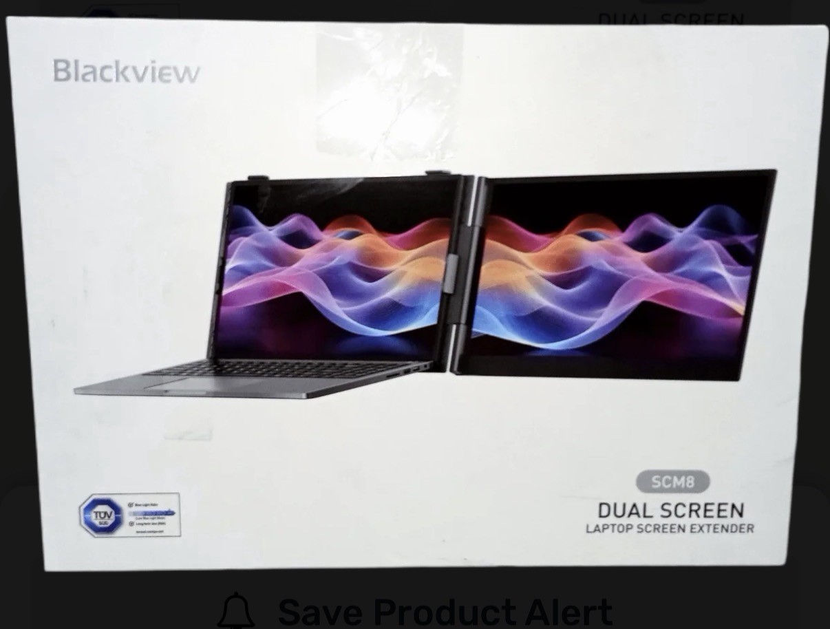 Blackview Dual Screen SCM8 Laptop Screen Extender