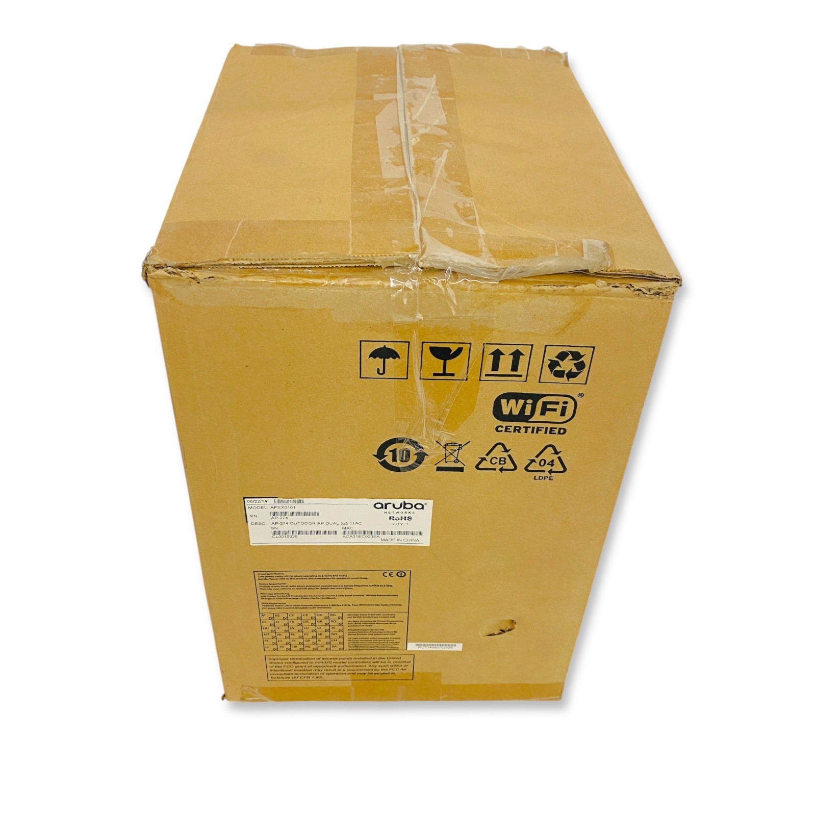 Aruba AP-274 Outdoor Wireless Access Point Dual 3x3 11ac APEX0101 - New