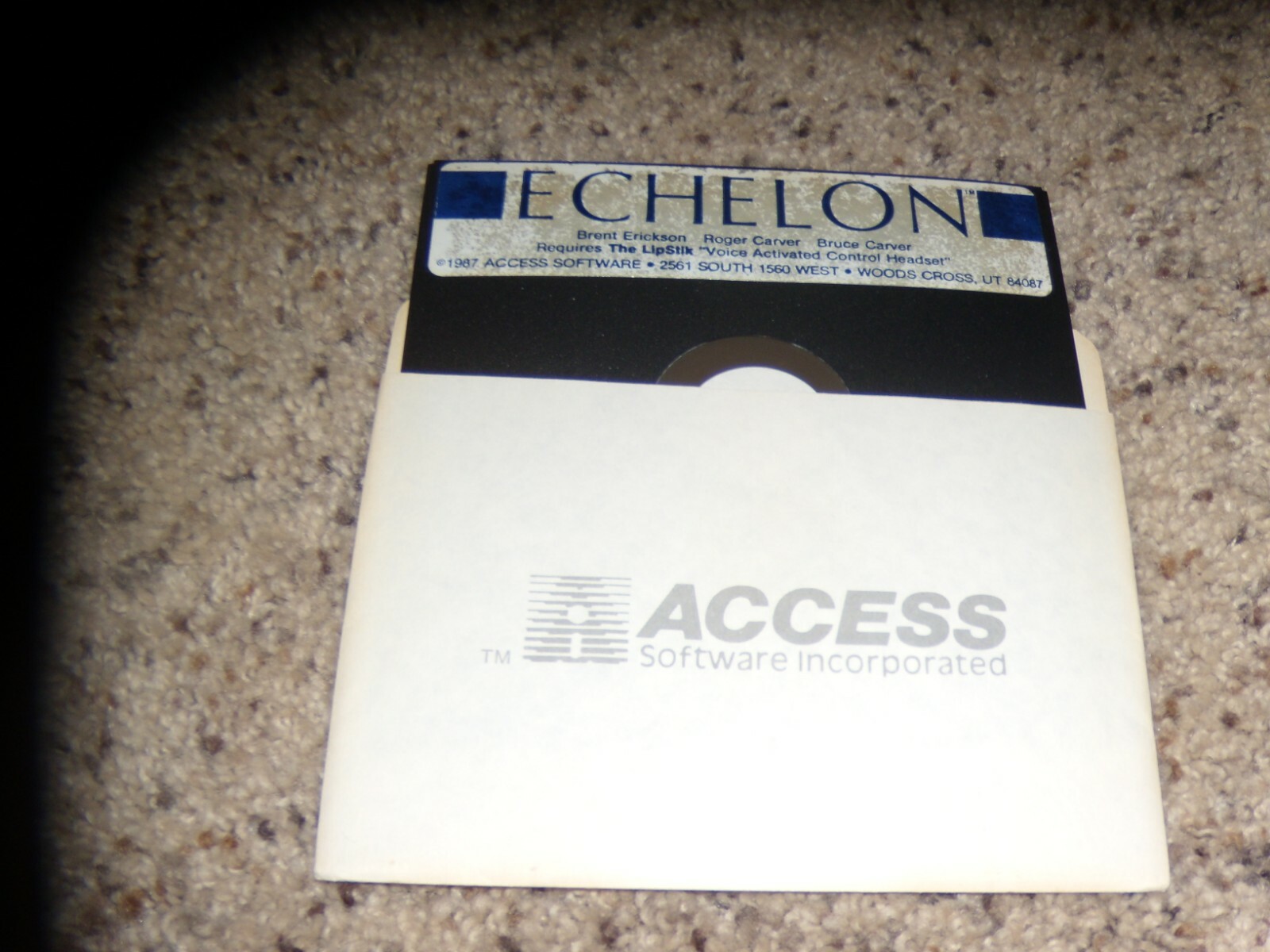 Echelon Commodore 64 C64 Game