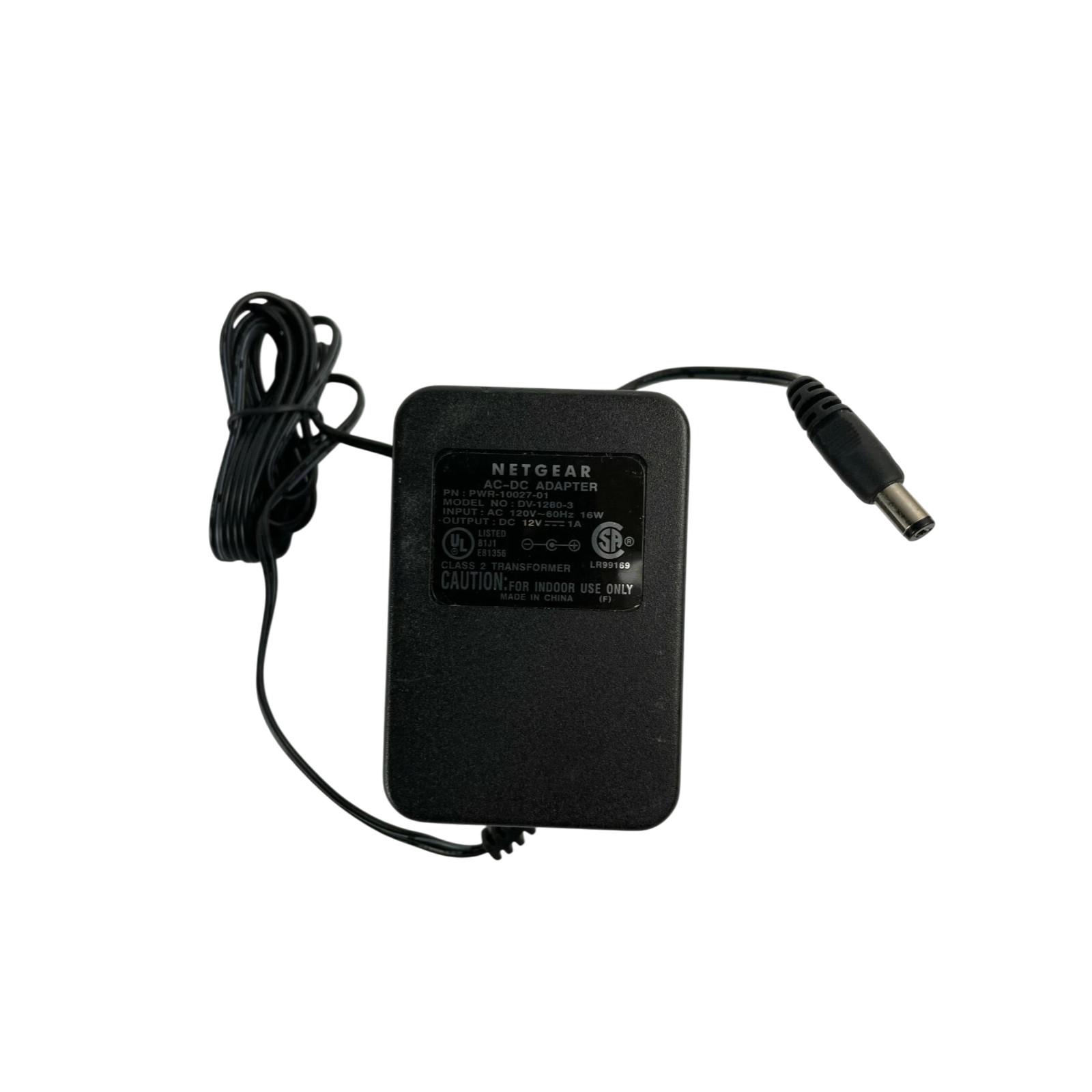 Genuine NetGear PWR-10027-01 Ac Adapter Output 12 V 1 A Power Supply Adapter A91