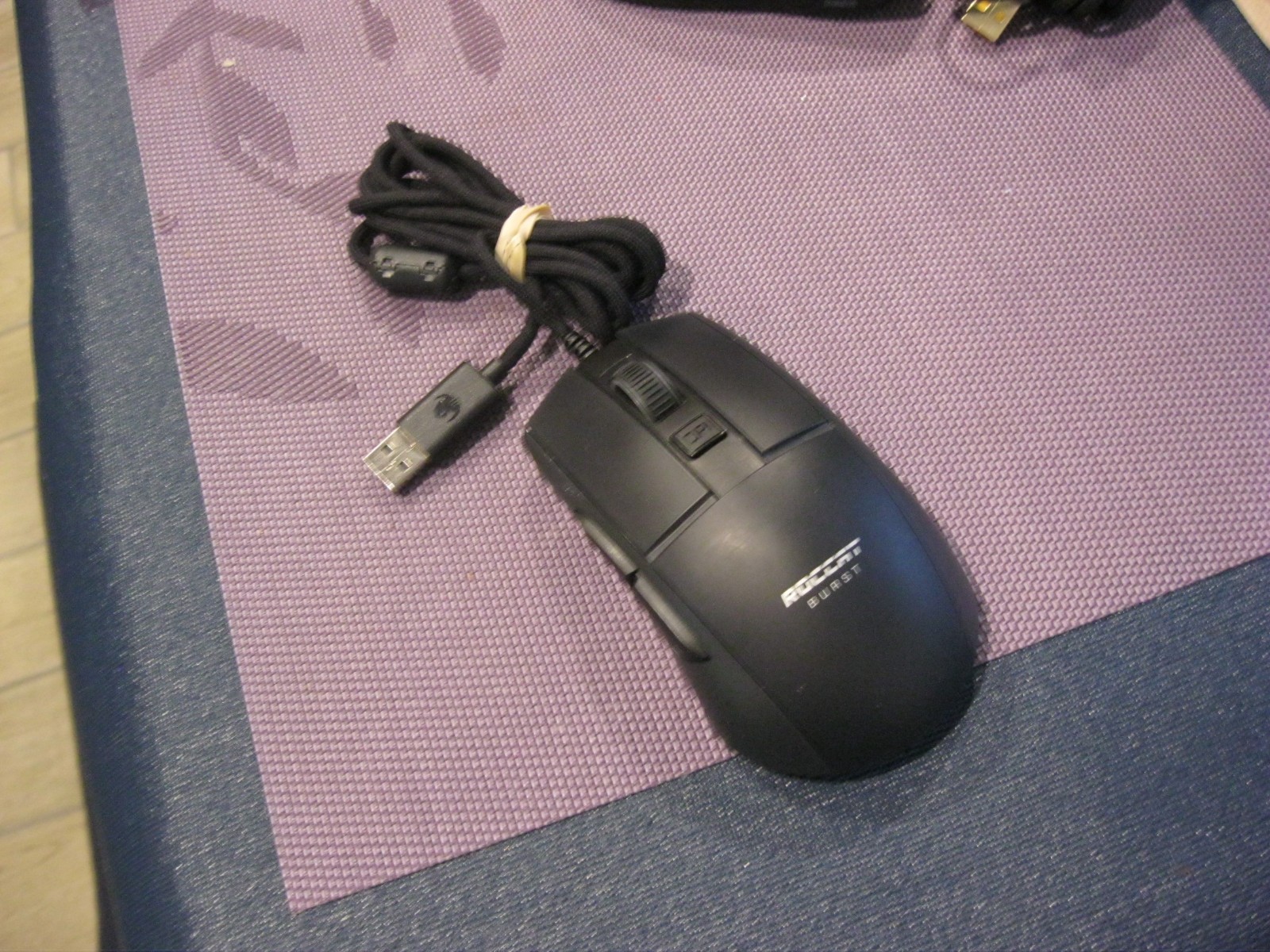 ROCCAT Burst Pro Lightweight USB Optical Gaming Mouse - Black - 