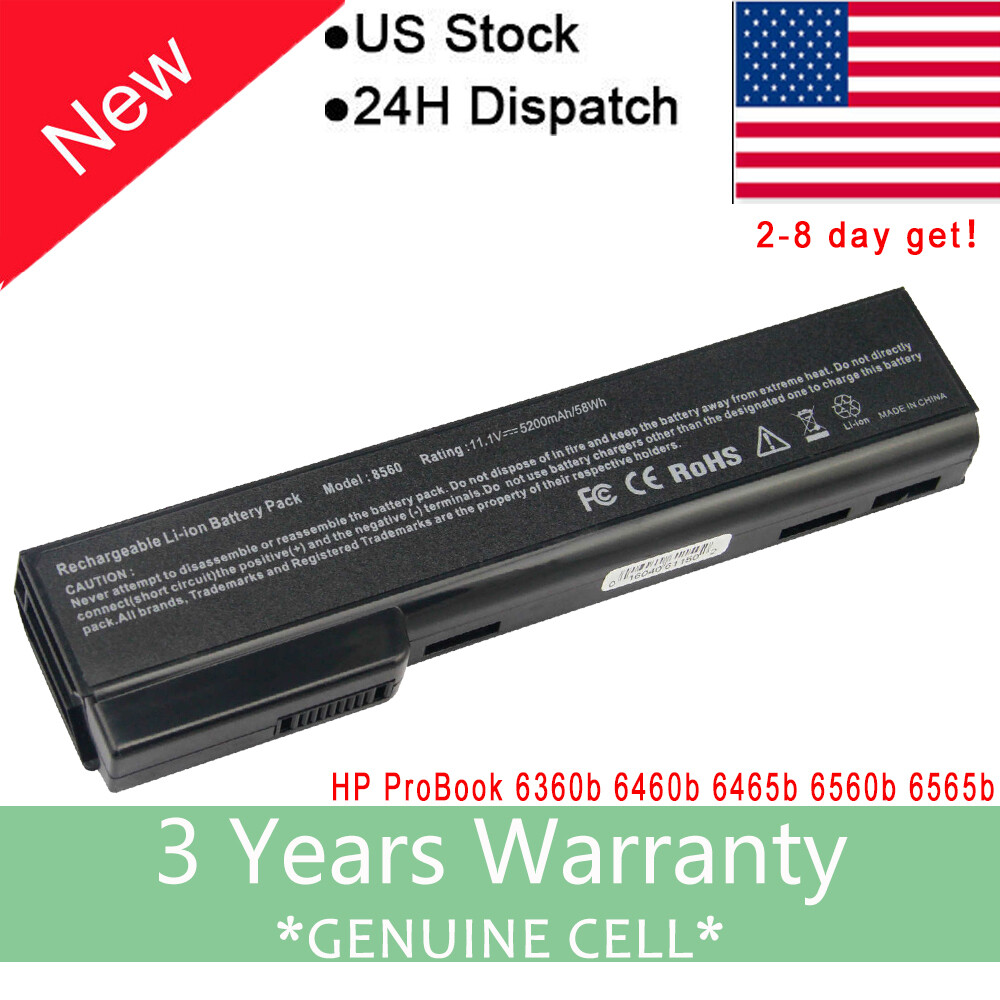 Premium Battery For HP EliteBook 8460W 8460P 8560P 8470P ProBook 6560b 6460b F