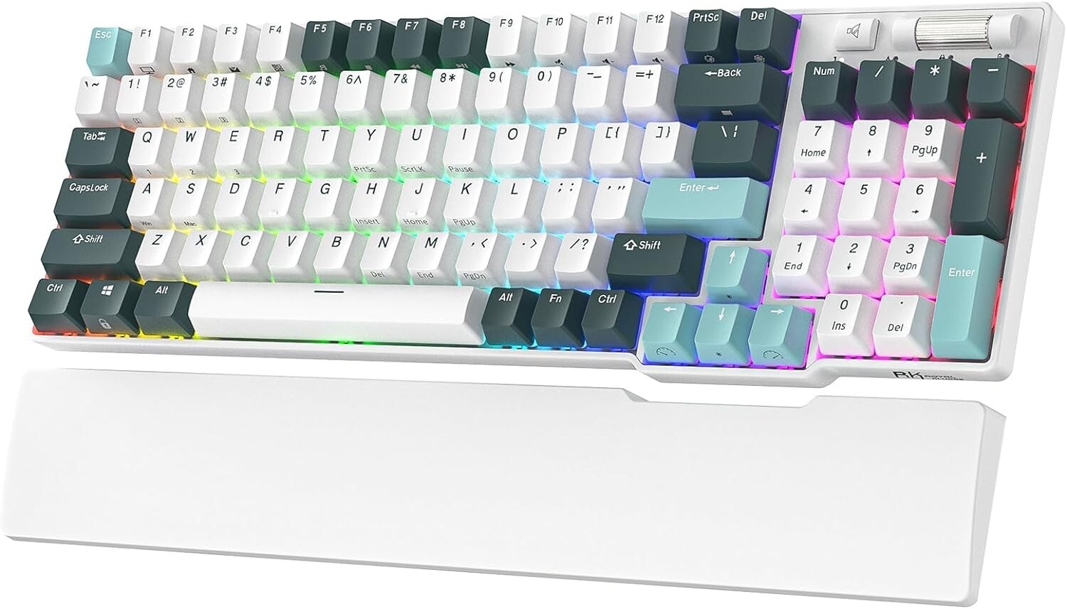 ROYAL KLUDGE RK96 Tri-Mode Mechanical Keyboard RGB Limited Edition Yellow Switch