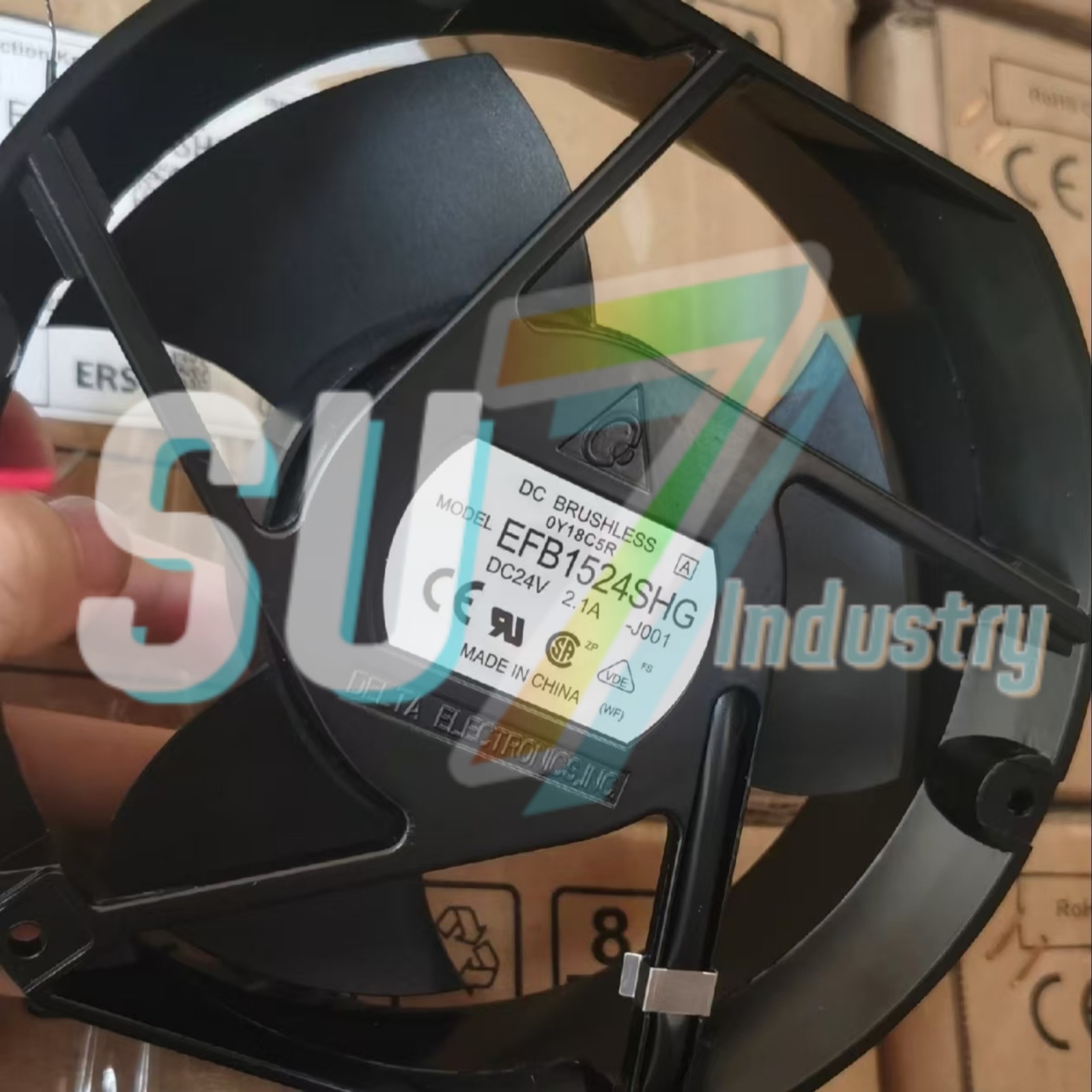 DELTA EFB1524SHG Cooling Fan# 1pcs New In Box
