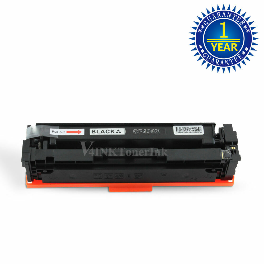 1PK CF400X Black High Yield Color Toner For HP 201X LaserJet M252dw M277dw M277n