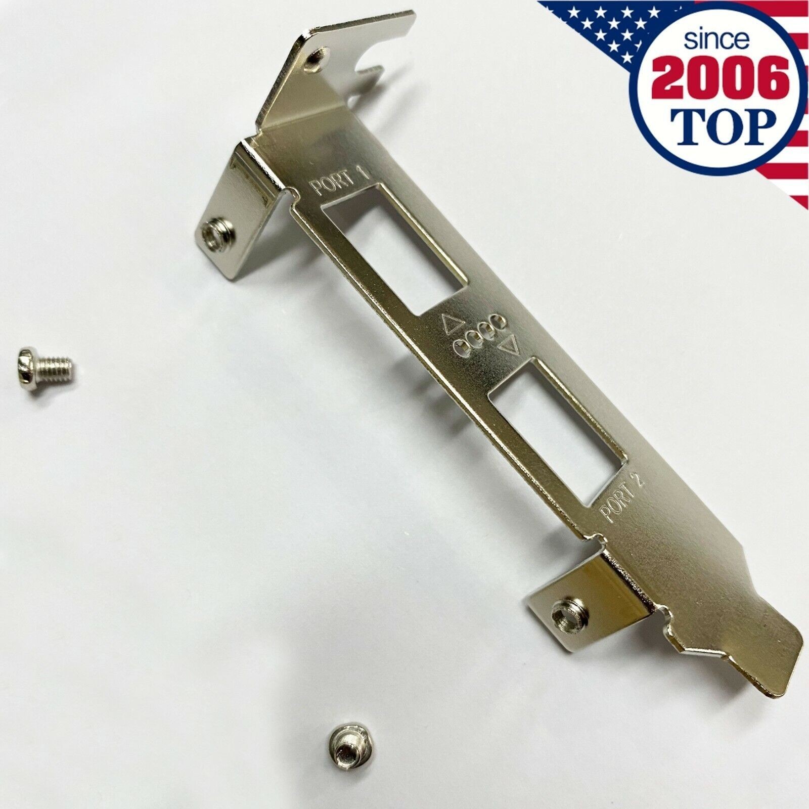 Short Low Profile Bracket for Mellanox MCX312A-XCBT MNPH29C-XTR MNPH29D-XTR