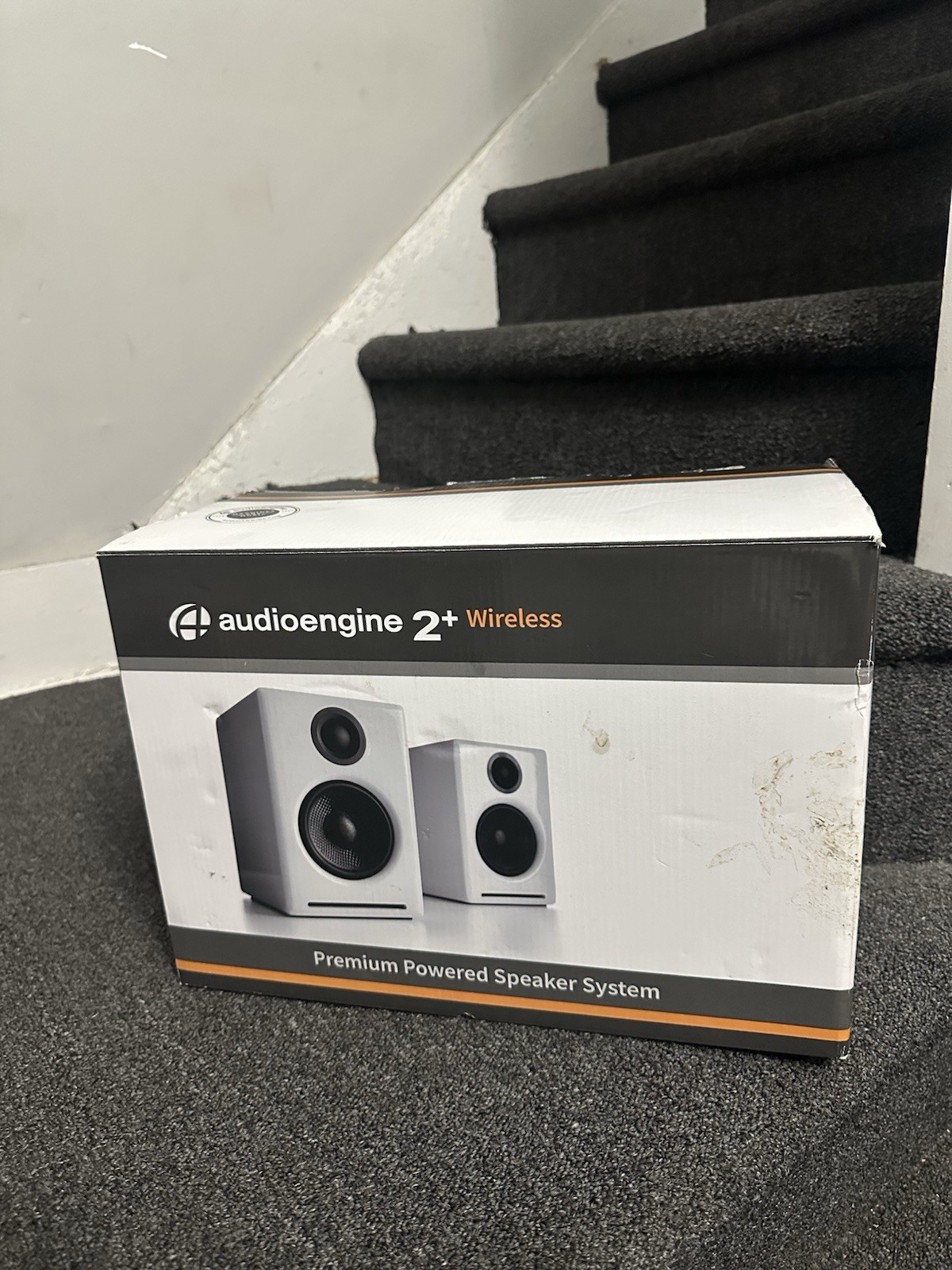 Audioengine A2+ Plus Wireless Bluetooth Desktop Monitor Speakers White NEW