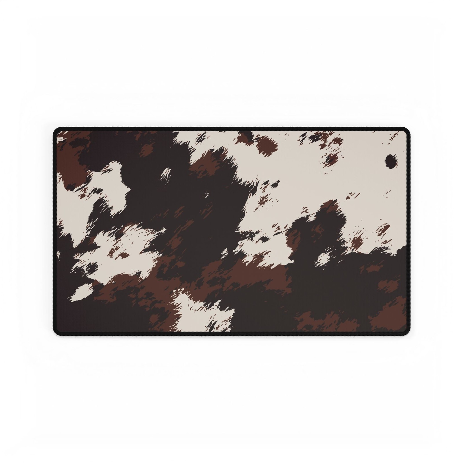 Cow Print Desk Mat Mousepad Large Office Desk Protector Pad 