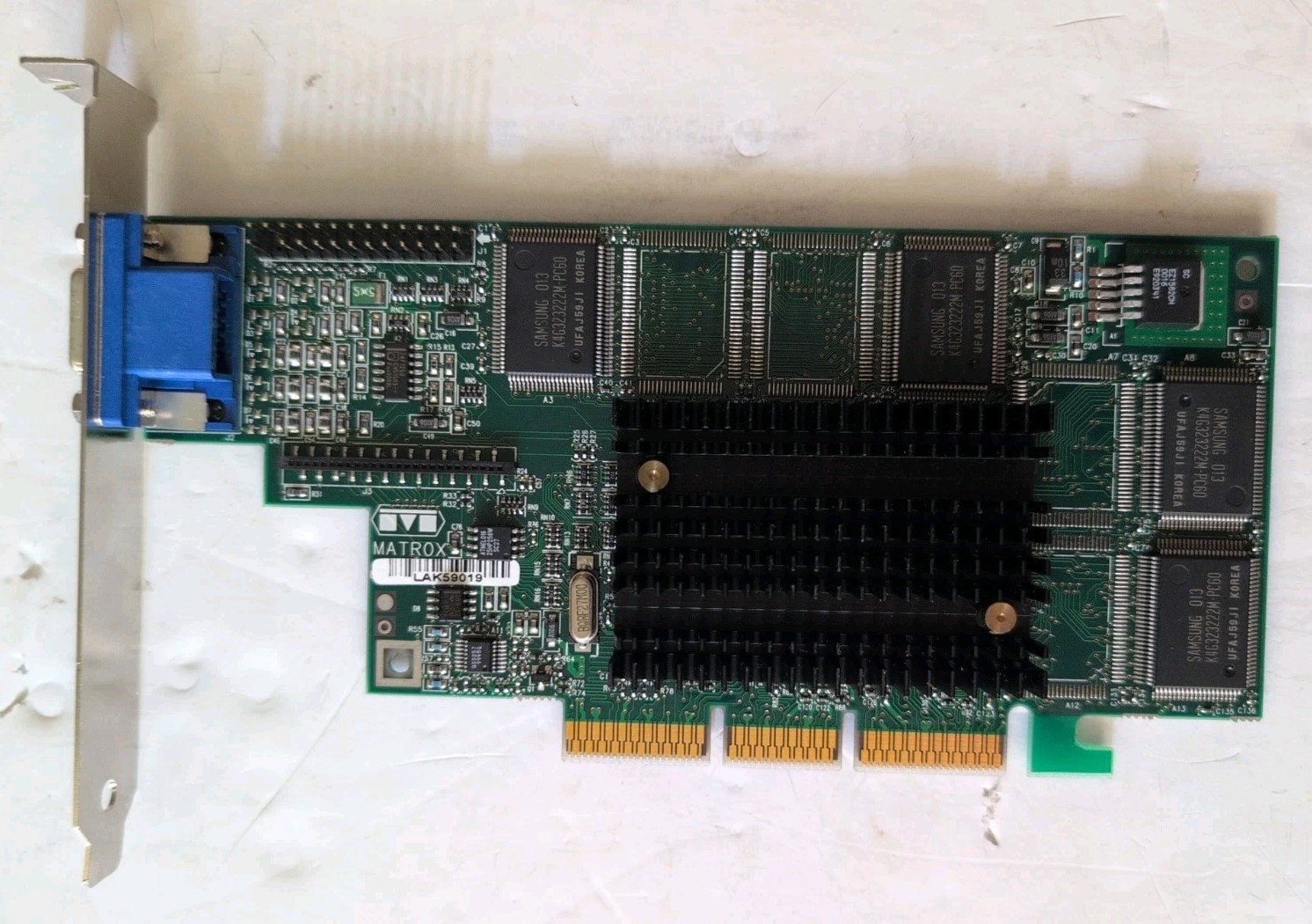 IBM Matrox Millennium G400 16MB AGP VGA Card 01N2197 G4+MILA/16/IB2 Vintage
