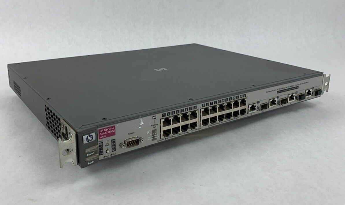 HP ProCurve 3400cl J4905A  Network Managed Switch