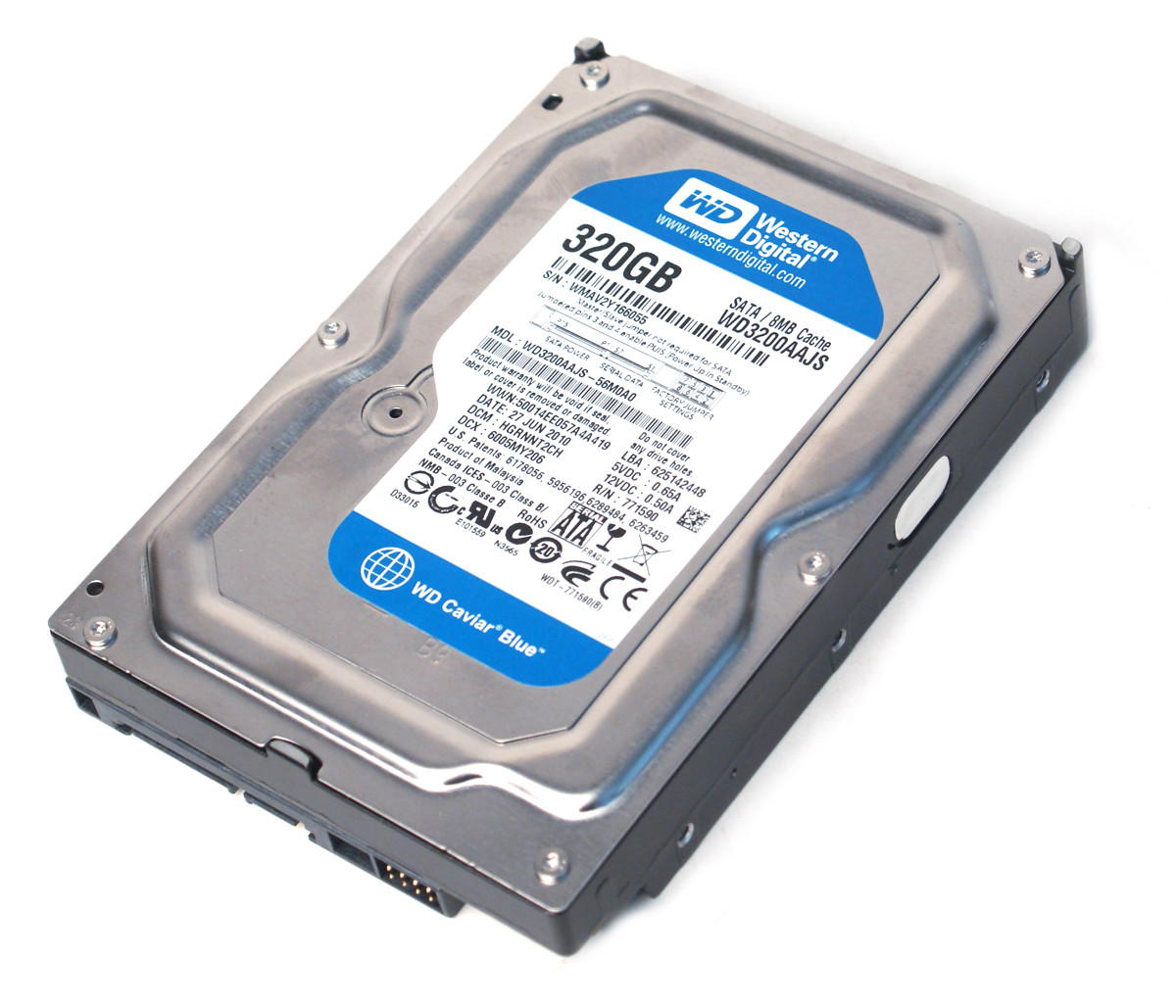 HP Pavilion p6680t - 320GB SATA Hard Drive w/ Windows 7 Home Premium 64 Loaded
