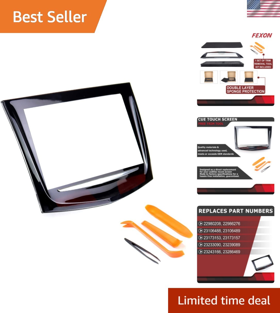 2013 2014 2015 2016 2017 CUE Touch Screen Display with Free Trim Tool