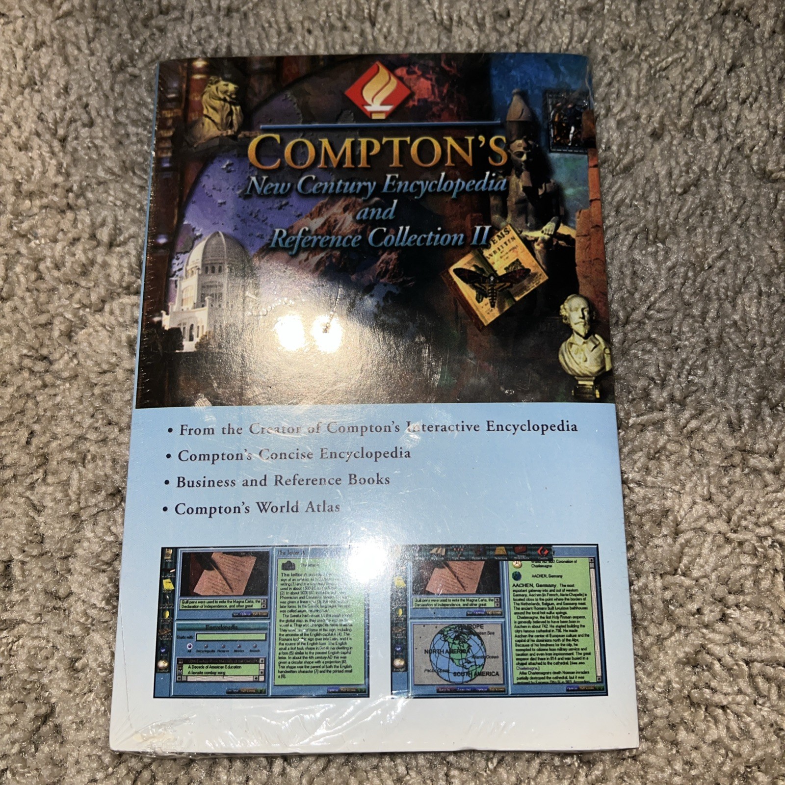 Compton's New Century Encyclopedia & Reference Collection II ~ CD-ROM