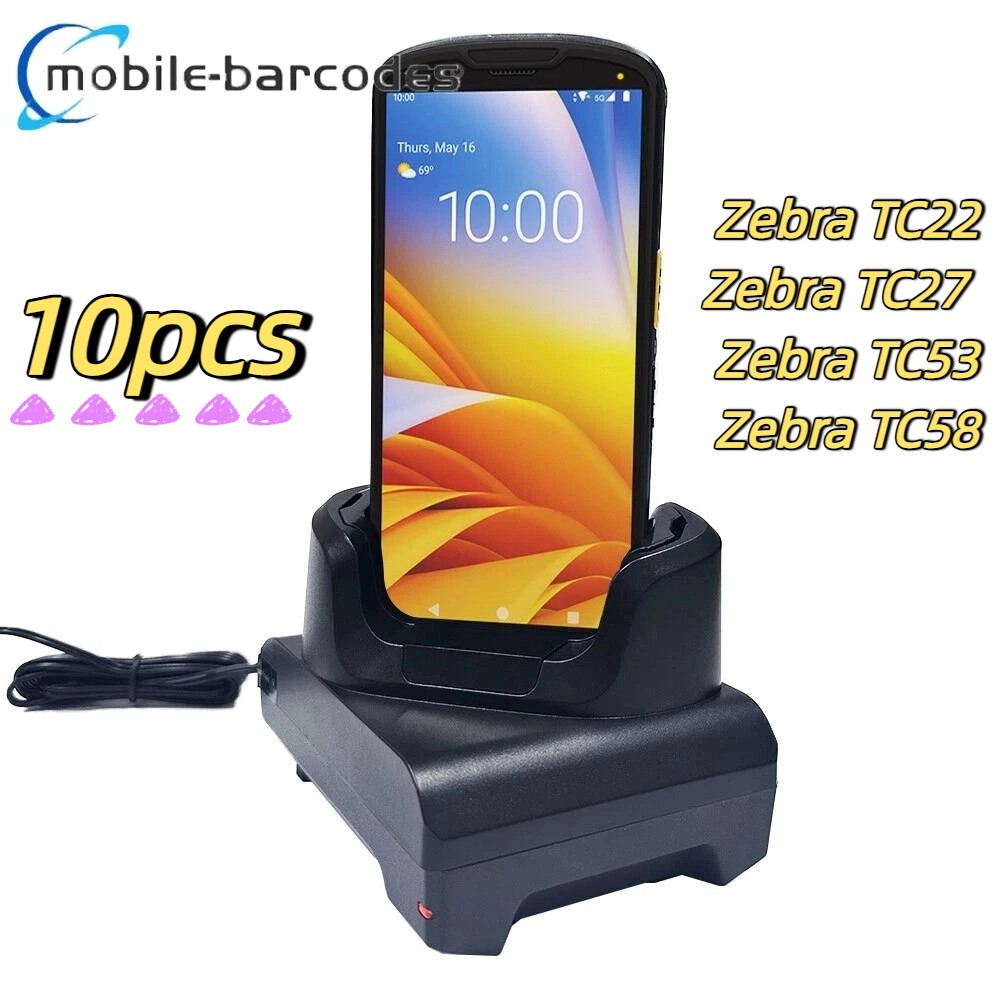 10pcs Charger Cradle Charging for Zebra TC53 TC58