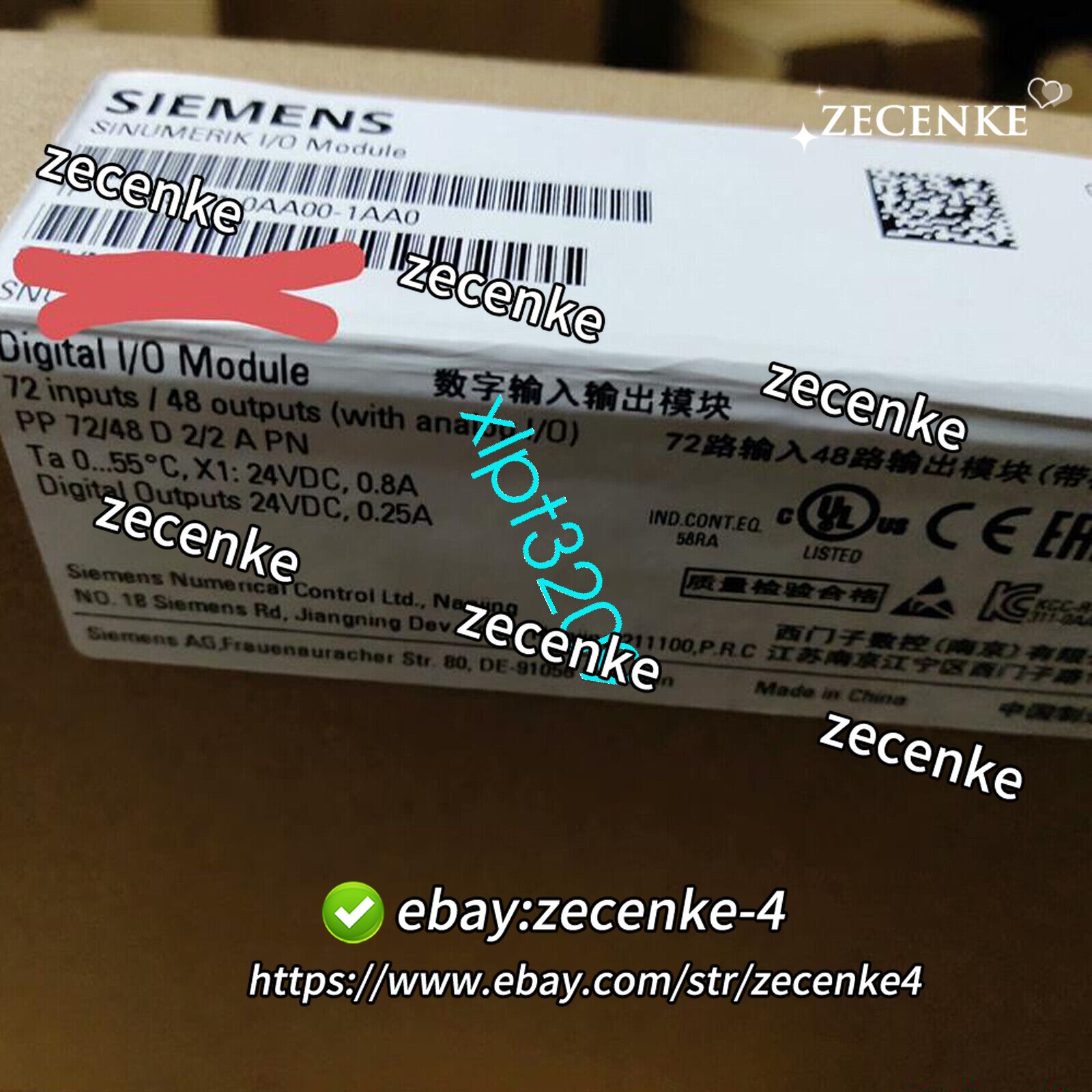 6FC5311-0AA00-1AA0 SIEMENS Digital Module Brand New FedEx or DHL