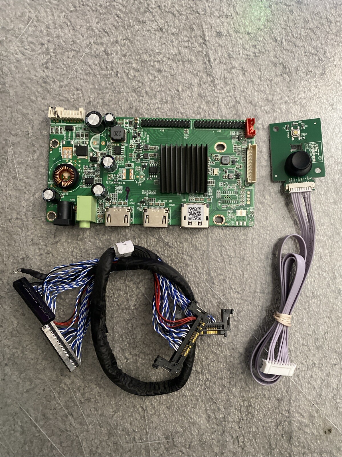 Sansui ES-G24F4 Monitor Video Display Main Board & Power JY57MW_E-P2H_U001