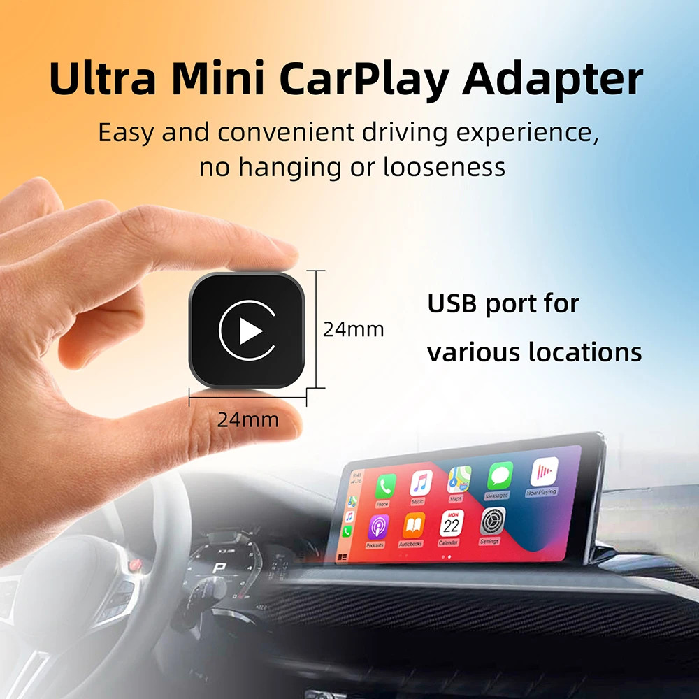 2-in-1 Wireless CarPlay & Android Auto Adapter