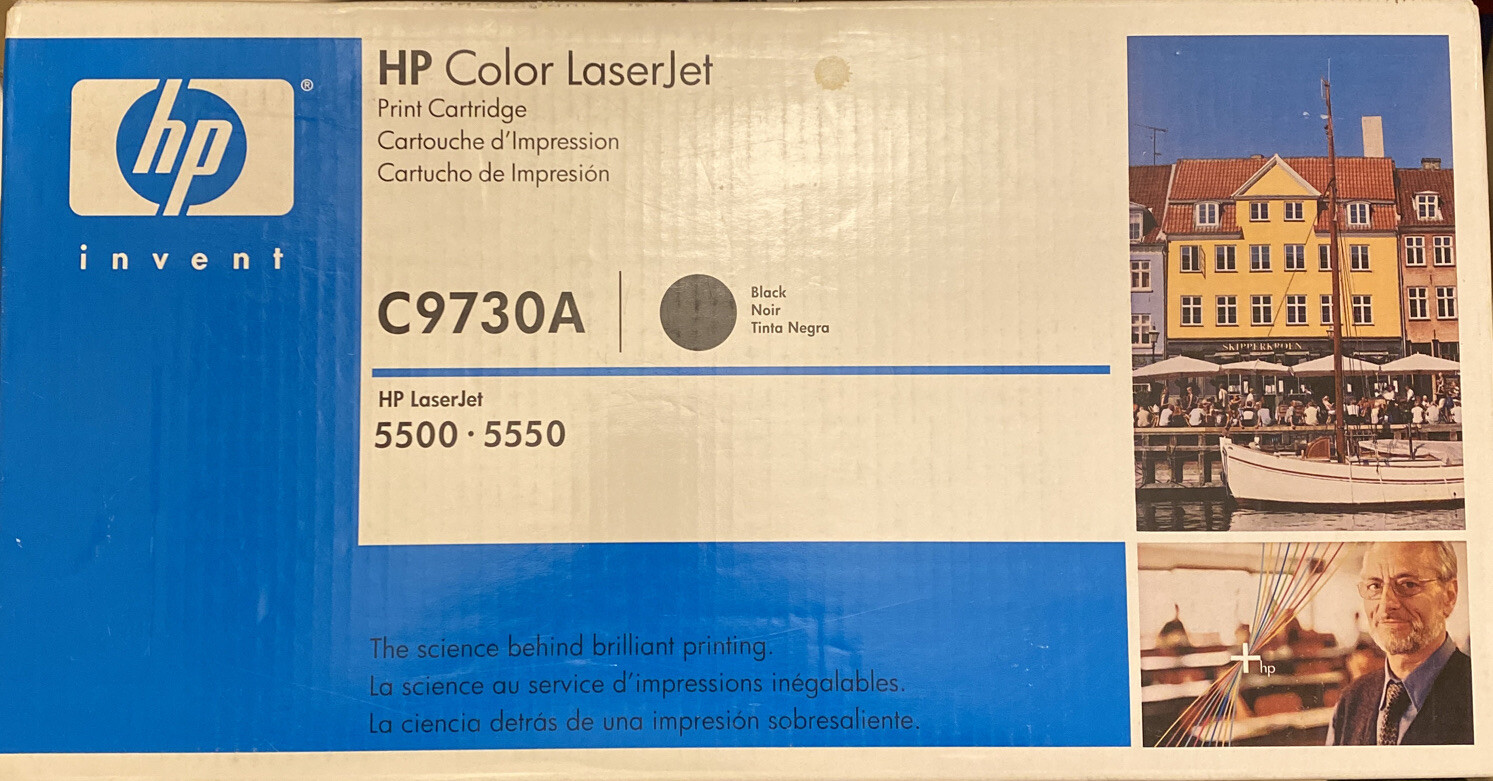 HP COLOR PRINT CARTRIDGE C9730A - BLACK
