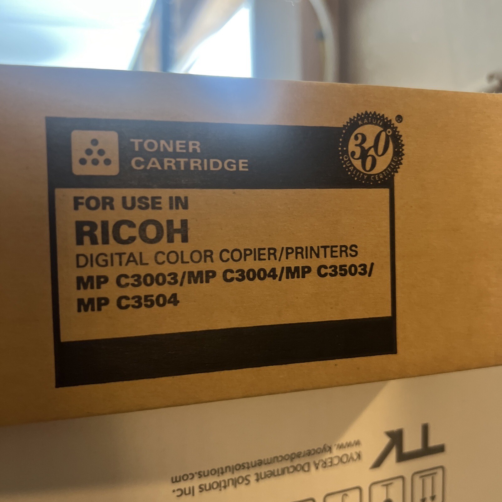 Katun Performance Ricoh BLACK MP-C3003 C3004 C3503 C3504 Toner Cartridge
