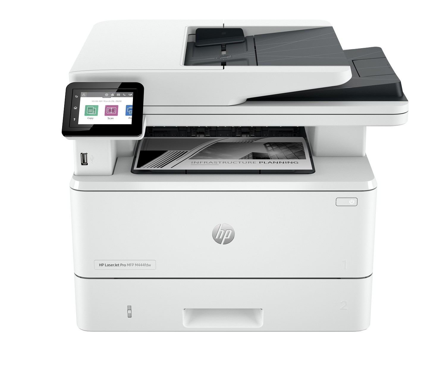 HP LJ Pro MFP 4101fdw Wireless Printer with Fax Certified Refurbished,