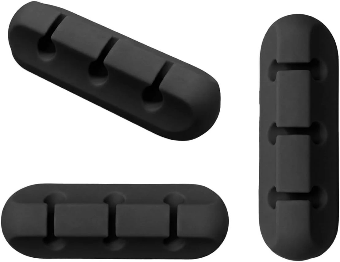3PCS Car Cable Clips, Self-Adhesive Wire Management Holder, Versatile USB Cable