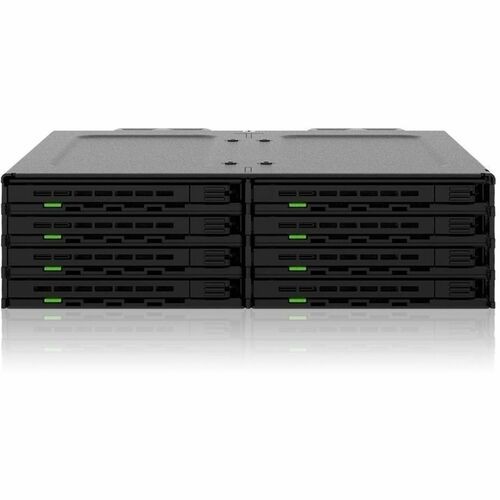 Icy Dock ExpressCage MB038SP-B Drive Enclosure for 5.25  SATA/600, 12Gb/s SAS Ra