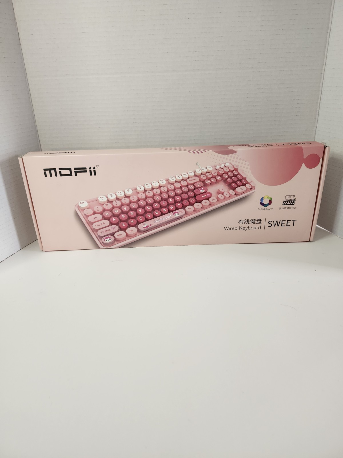 Mofii Wired Sweet Pink Keyboard