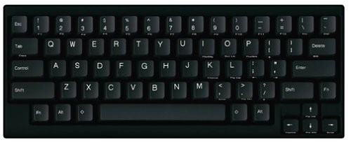 PFU Happy Hacking Keyboard Lite2 English Array USB Keyboard Black PD-KB200B/U