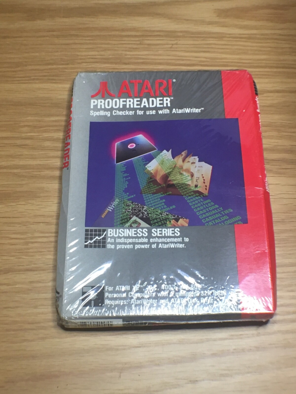 Rare SEALED Atari XE XL 400 800 Proofreader AtariWriter