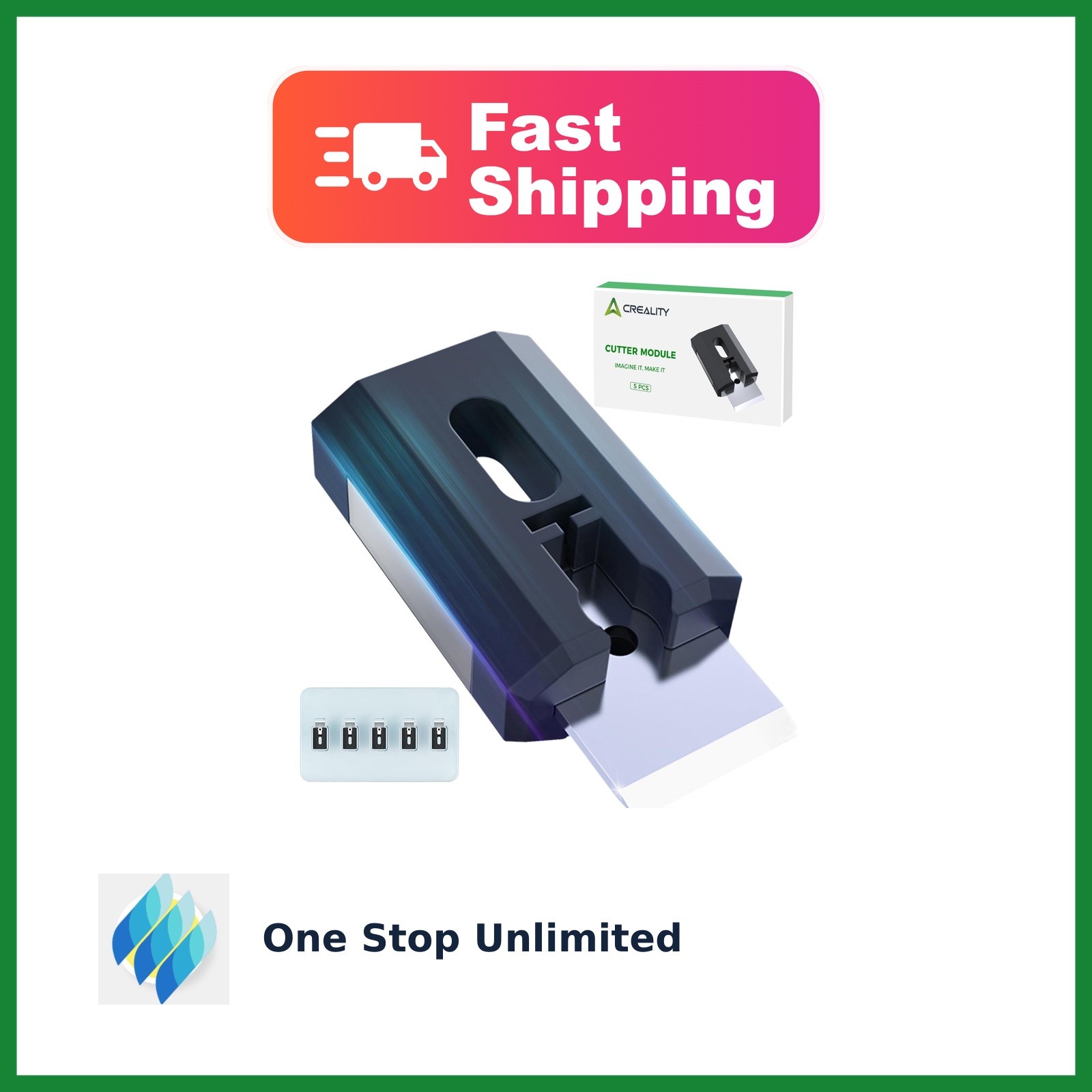 Creality Hi Filament Cutter 5PCS, Fast Cut Off Filaments, Original High Durab...