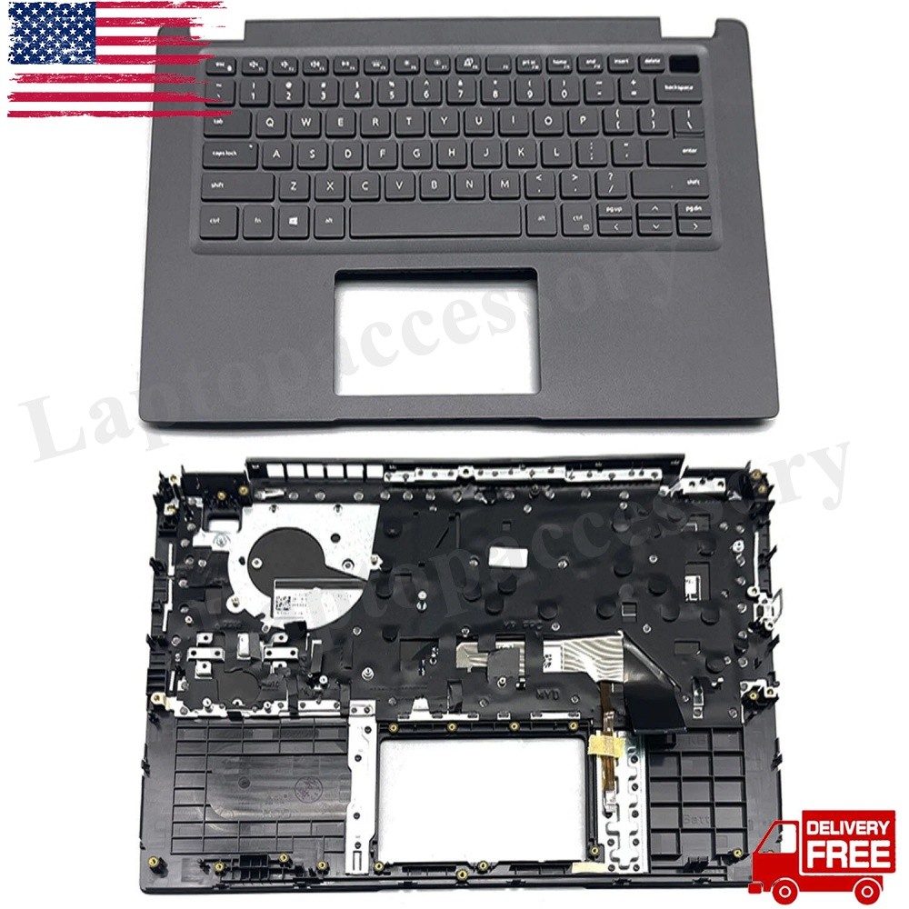 New 00MC2P 0MC2P Palmrest Keyboard Backlit For Dell Latitude 3410 E3410