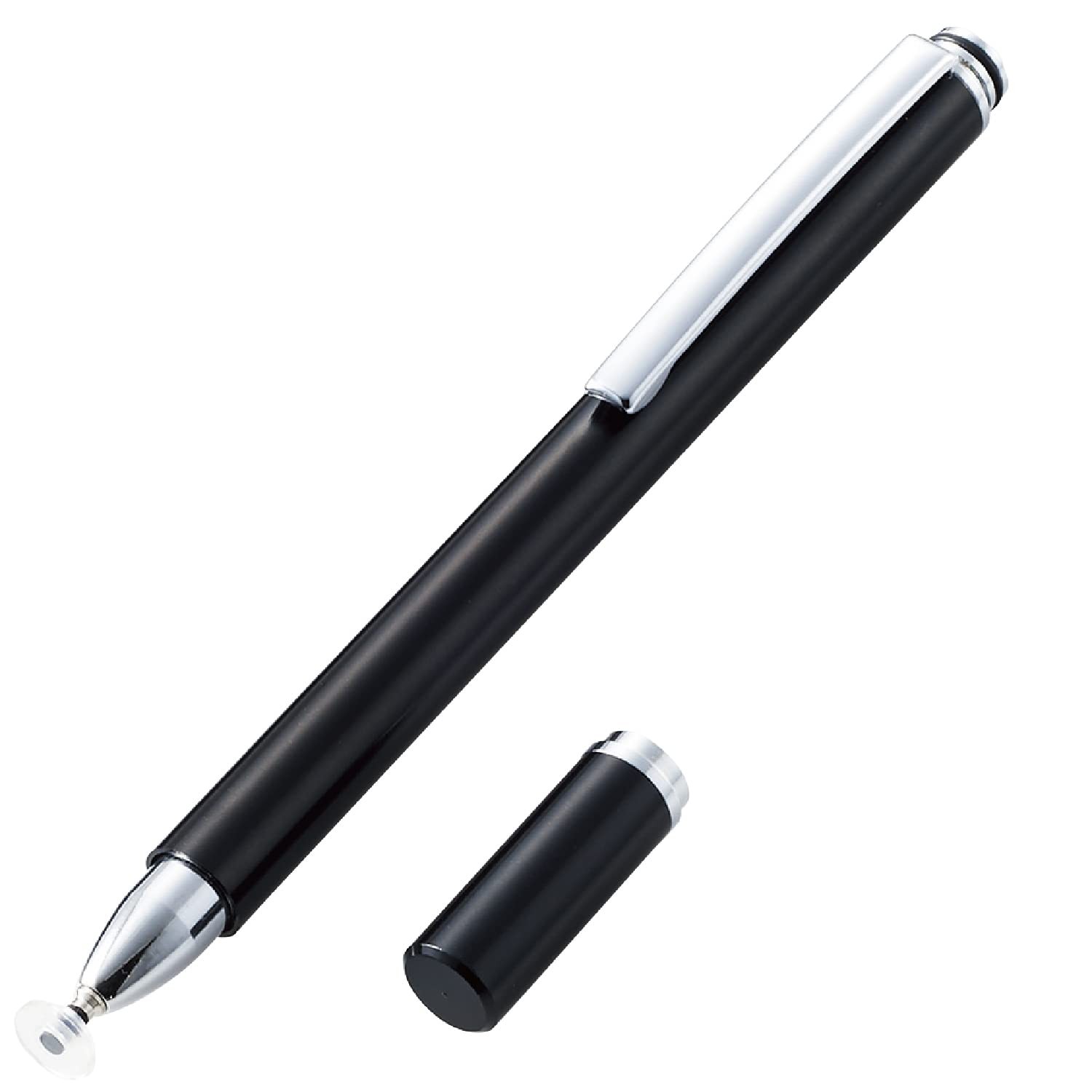 ELECOM Touch Pen for Smartphones and Tablets, Antibacterial, Disc Type P-TPD02AB
