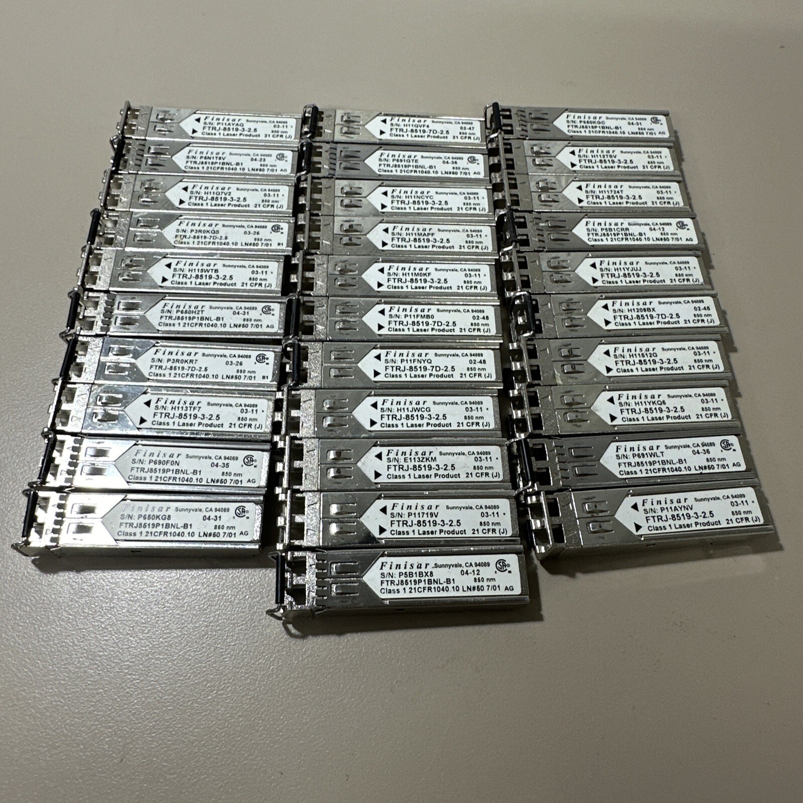 Finisar FTRJ-8519P1BNL-B1  850nm Transceiver