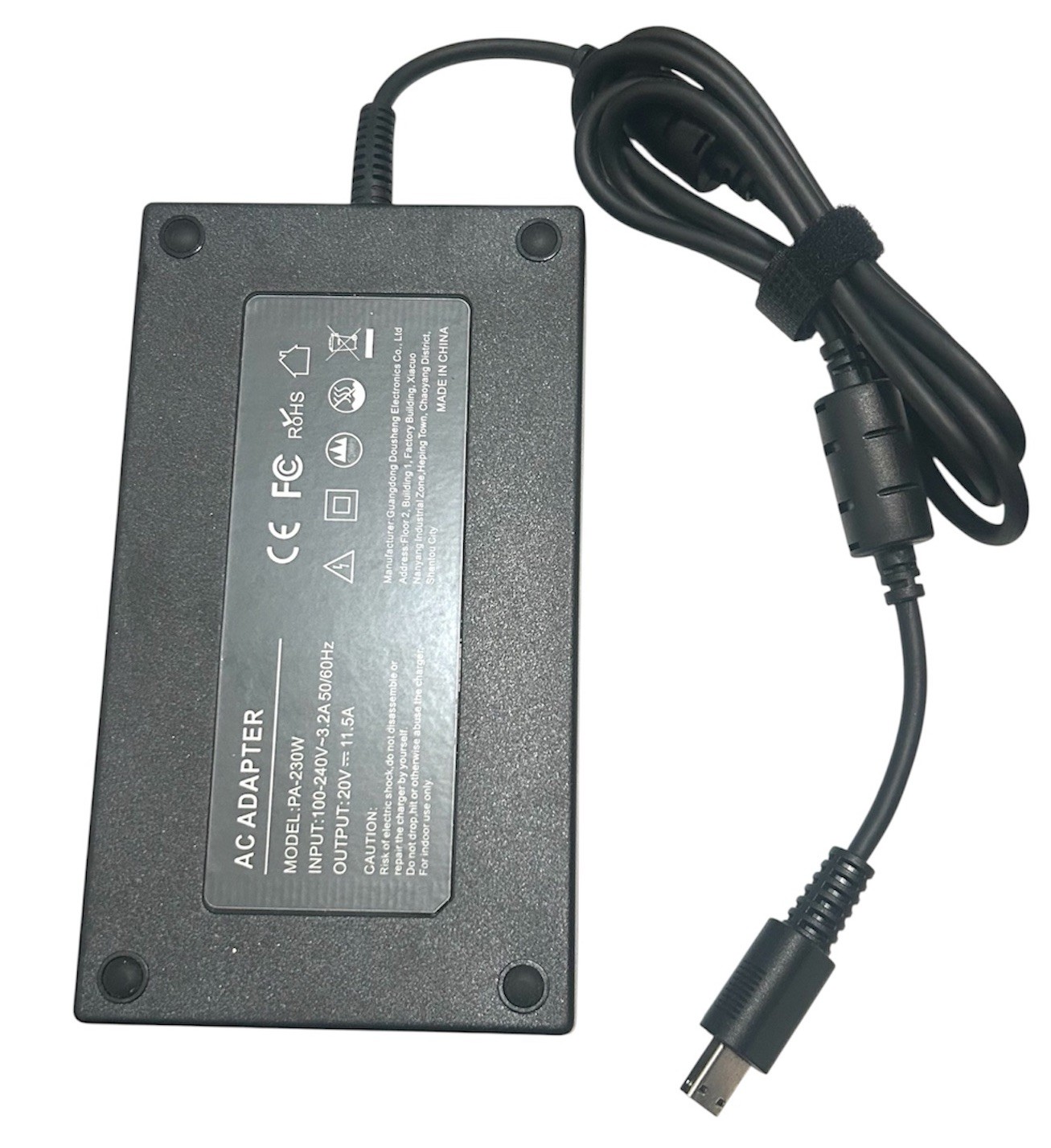 AC Adapter -Gaming Laptop Charger ( Model : PA-230W ) 100-240V~3.2A 50/60Hz