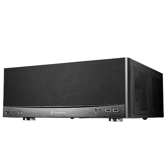 Silverstone SST-GD11B (Black) ATX/MATX Ideal Compact HTPC Case