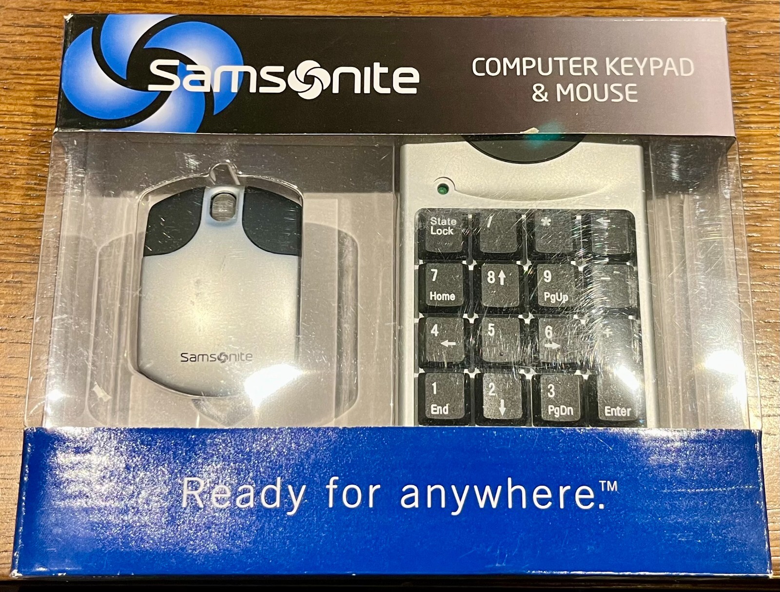 Samsonite Portable Computer Numeric Keypad & Mouse Travel Kit Brand New