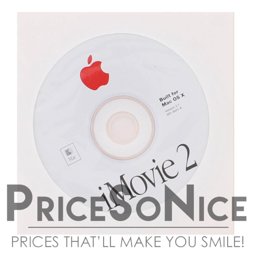 iMovie2 for OS X (CD only) Version 2.1 691-3021-A