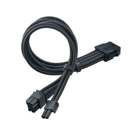 Silverstone SST-PP07E-PCIB 1 x PCI-E 8(6+2)Pin (M) to 1 x PCI-E 8Pin (F) Cable