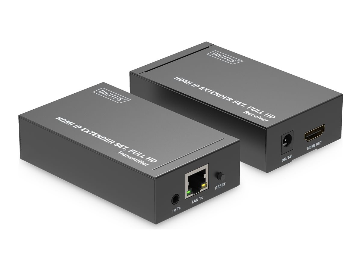 DIGITUS HDMI IP Extender Set Full HD Cable/Adapter DS-55517