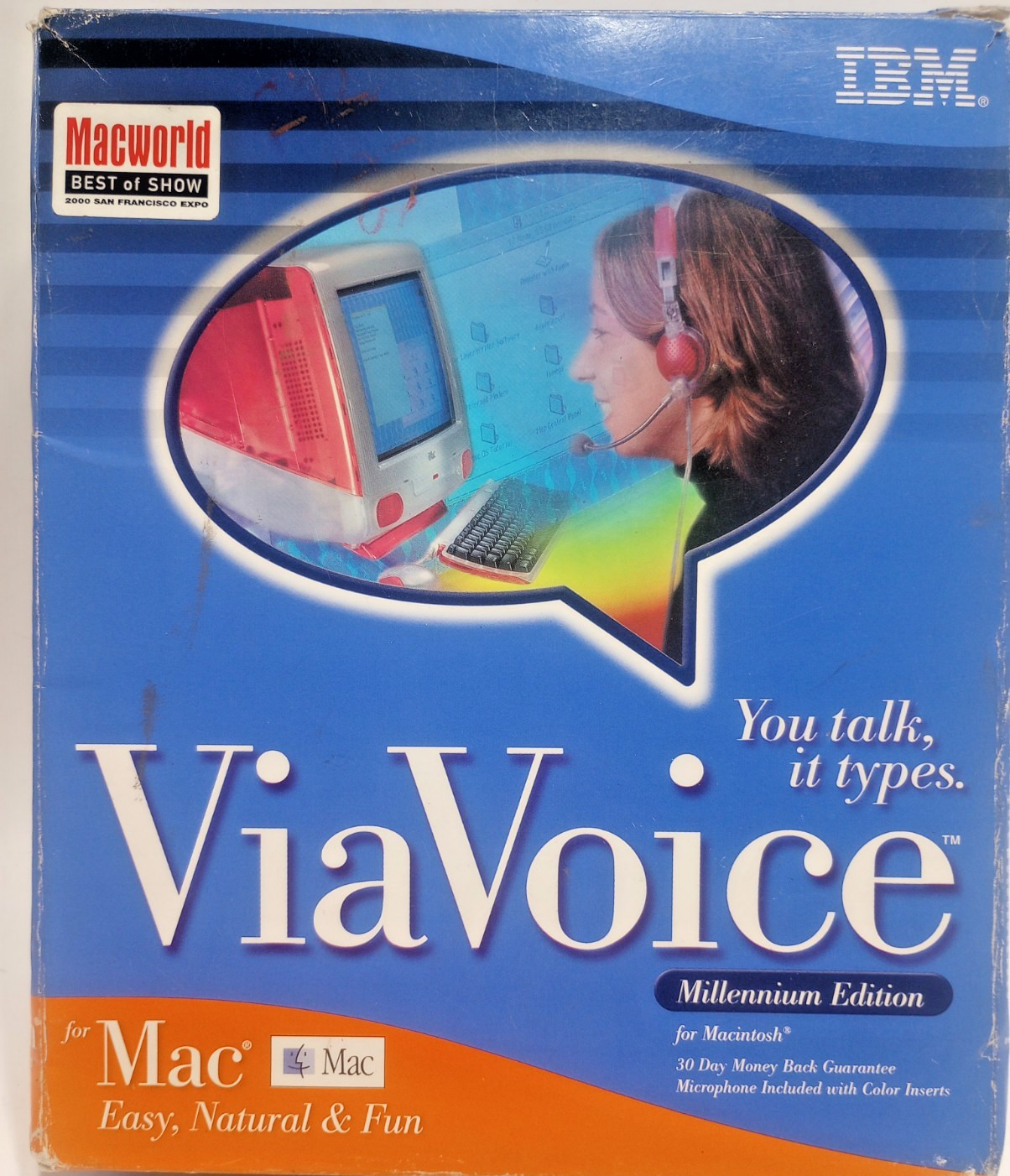 IBM ViaVoice Millennium Edition - For Mac V1 Via Voice with Box