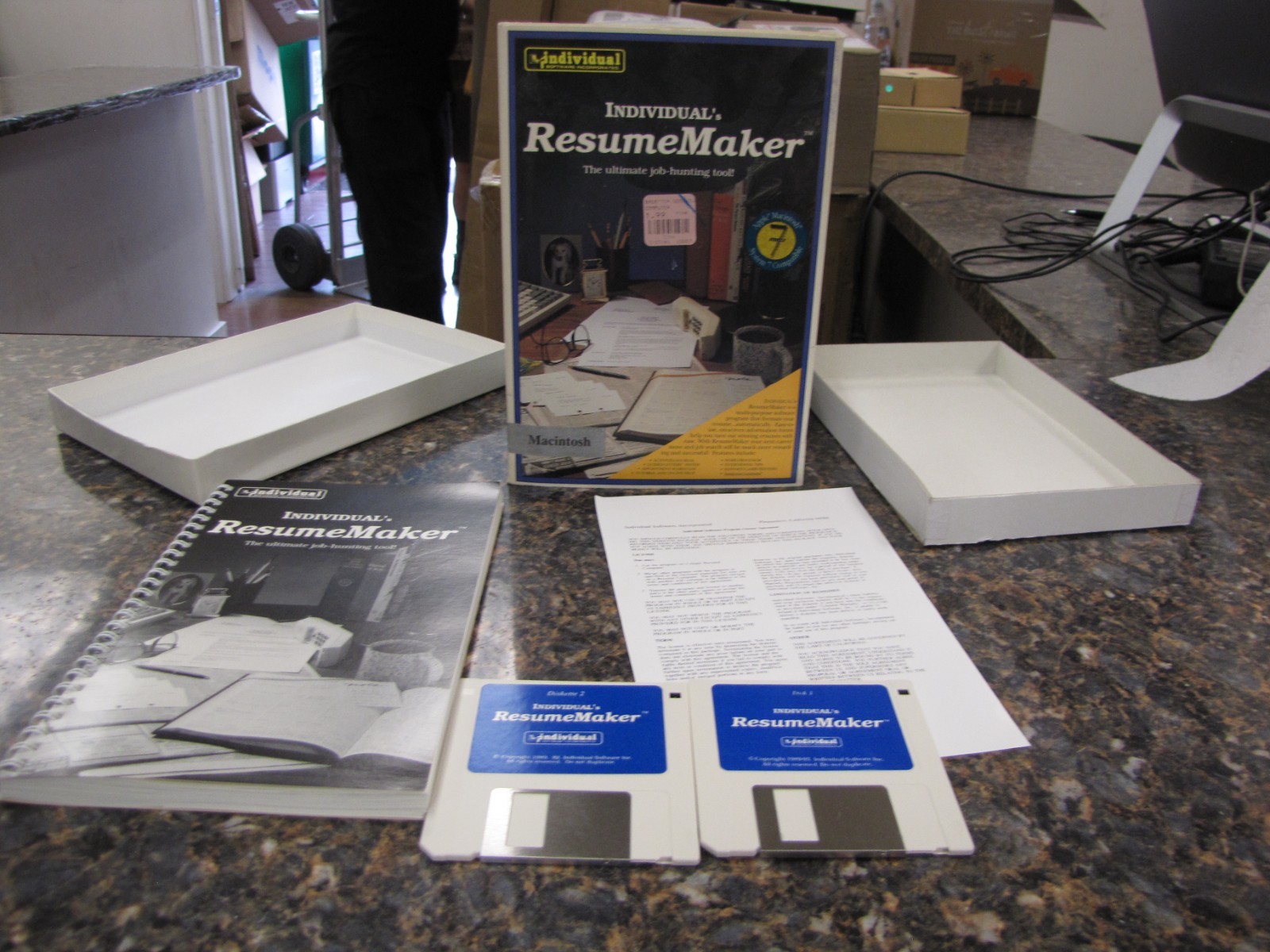 Vintage Individual ResumeMaker Software for Macintosh 3.5" Disks - IS24