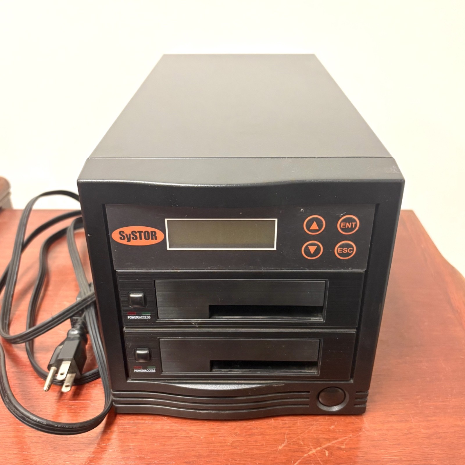Systor 1 to 1 SATA Hard Drive Duplicator, Dual Port - Serial Number EM-77414