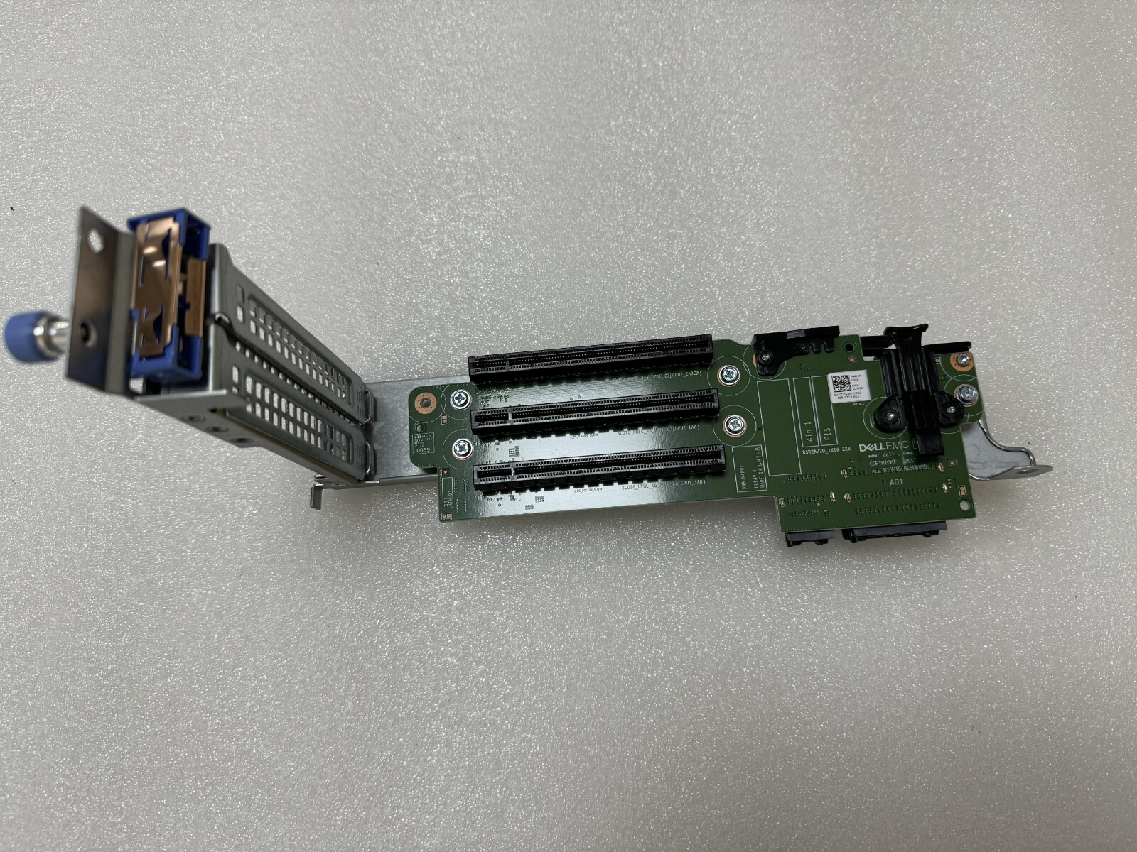Dell EMC R740 R740xd Riser 2 PCIe Upgrade Extension Card W/Bracket 0J7W3K J7W3K-