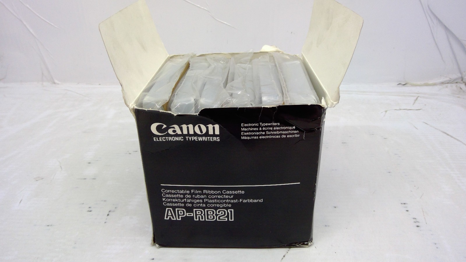 Genuine Canon Correctable Film Ribbon Cassette (6per Box) *Open* AP-RB21 APRB21