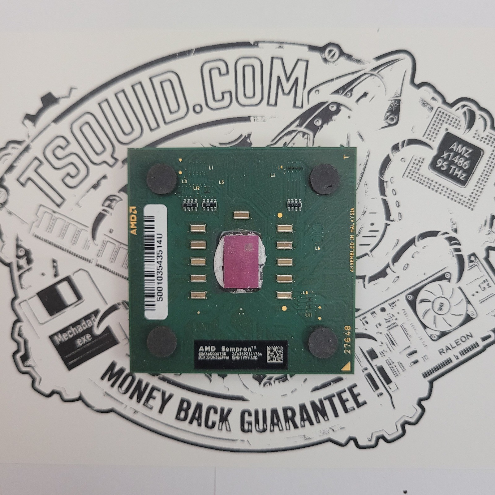 AMD Sempron 2600+ CPU SDA2600DUT3D BIXJB Socket A 462 1.833GHz Thoroughbred-B