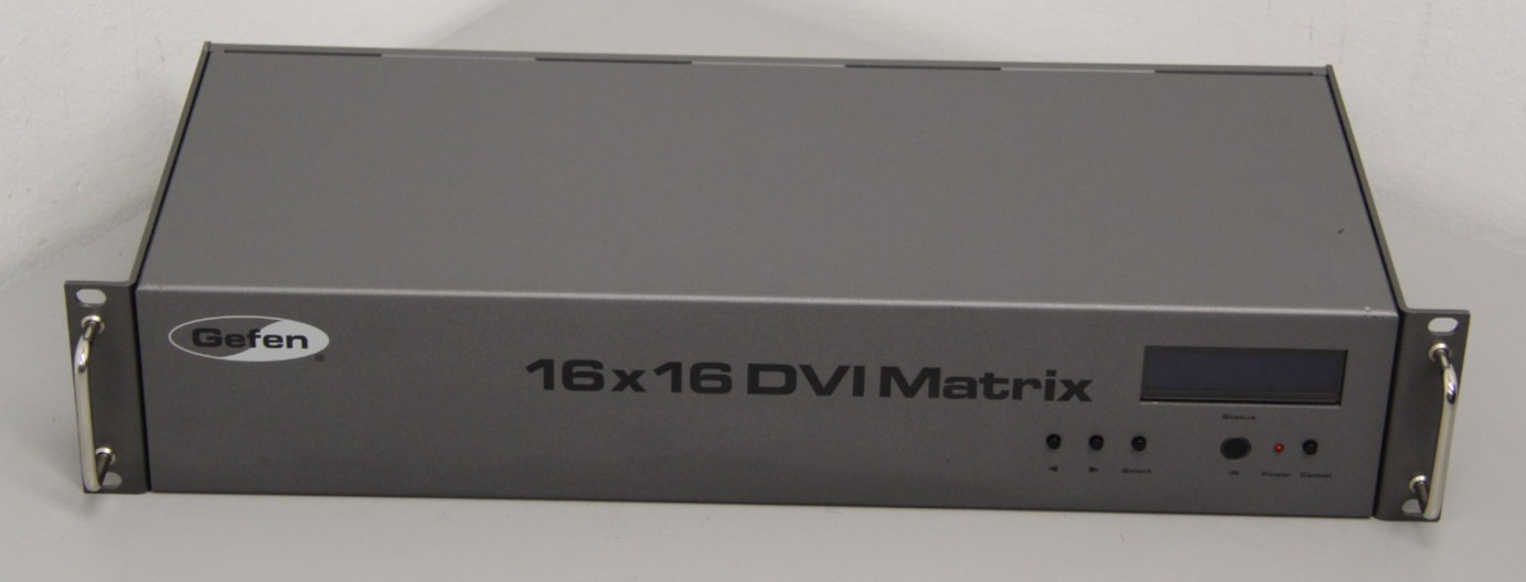 Gefen EXT-DVI-16416V 16X16 DVI Matrix With Rack Mount No Power Supply