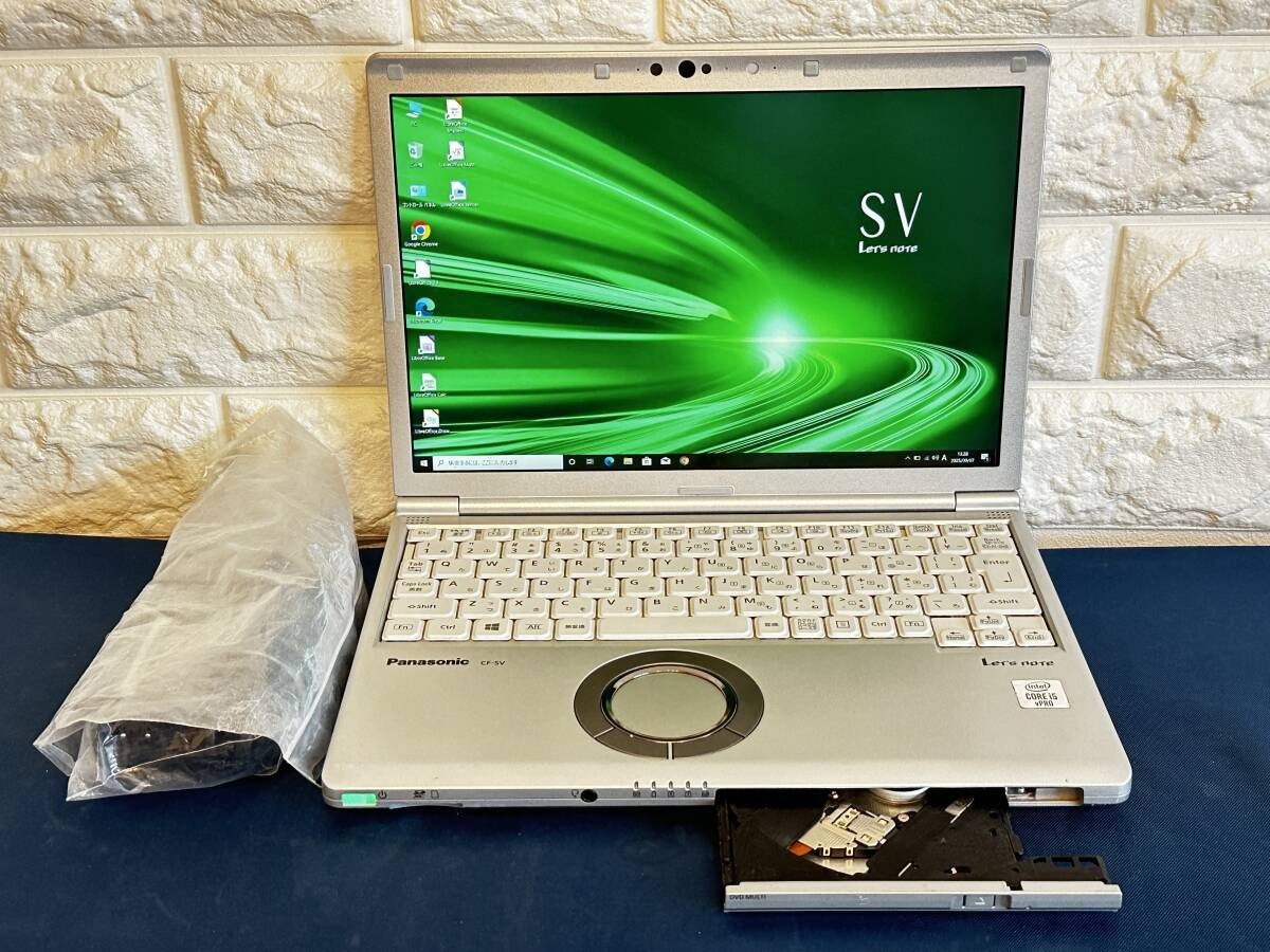 Panasonic Let's note CF SV9 Core i5-10310U RAM 8GB SSD 256GB Win 11 Pro DVD