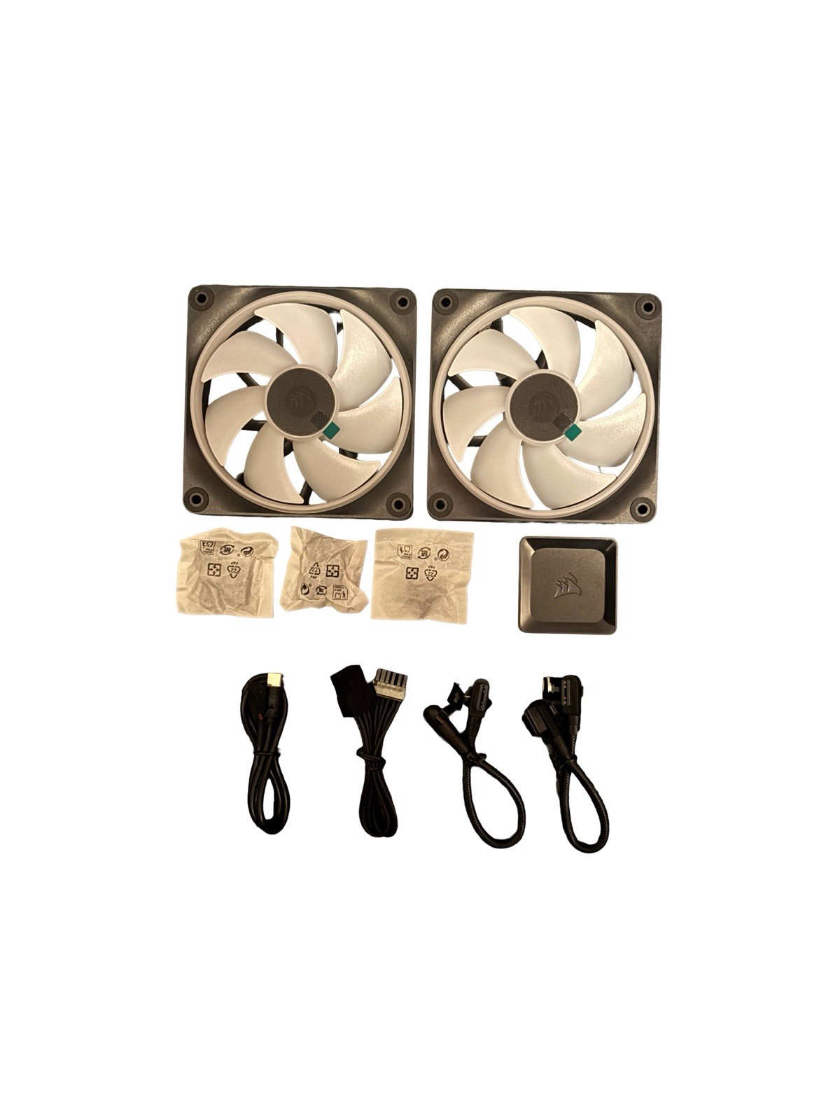CORSAIR iCUE Link LX120 RGB 120mm PWM Fan - 2 Pack Read Description