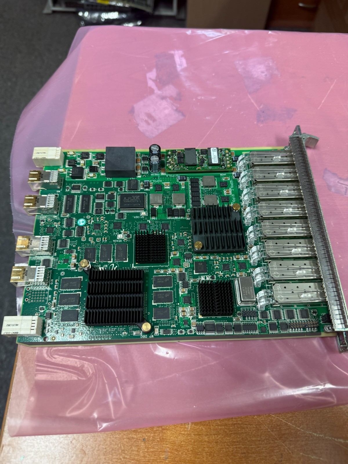 ALCATEL_LUCENT 3HE06151AC SAR-8 SFP CARD 8 PORT V3